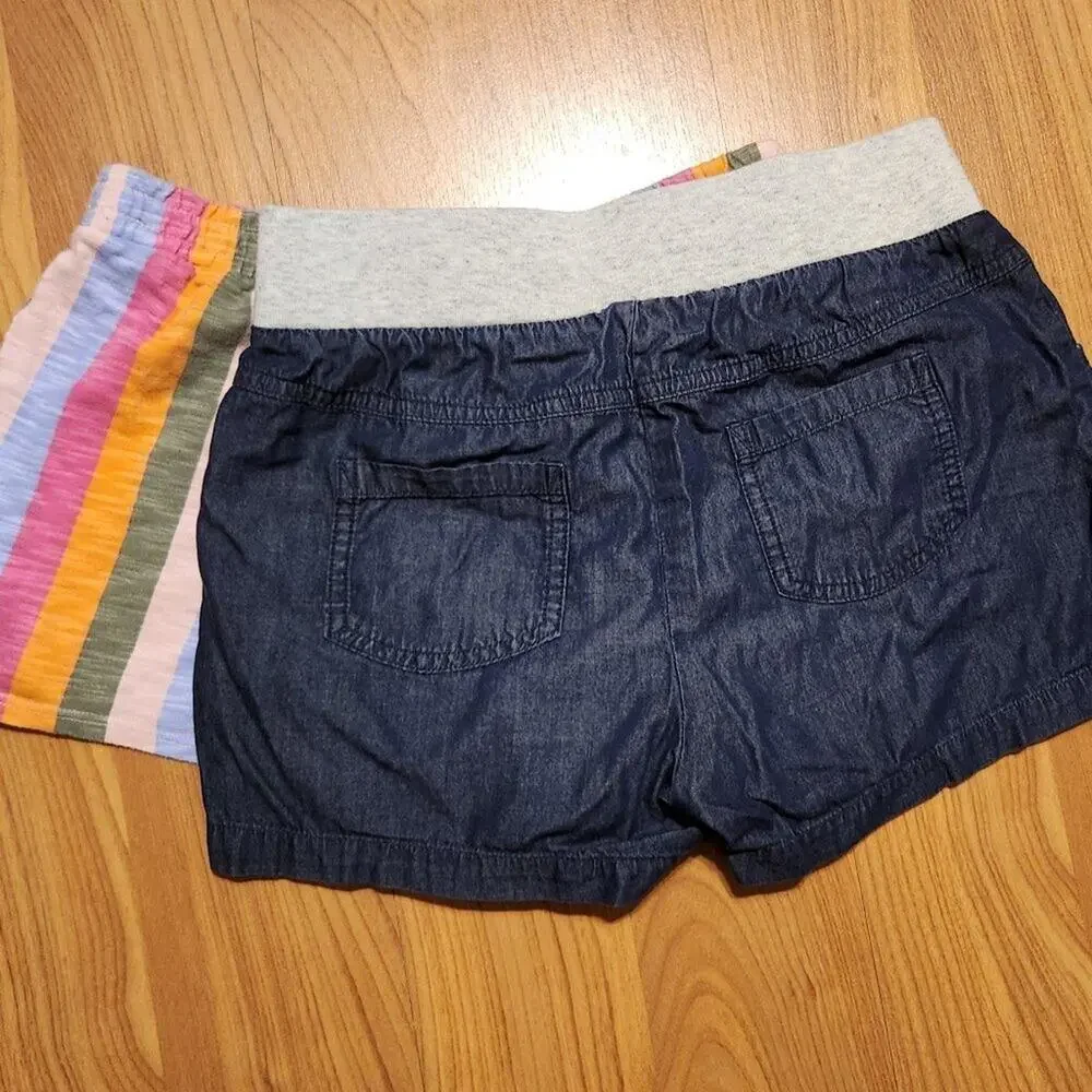 Girls Lot Set of 4 Casual Shorts || EUC sz 7-12